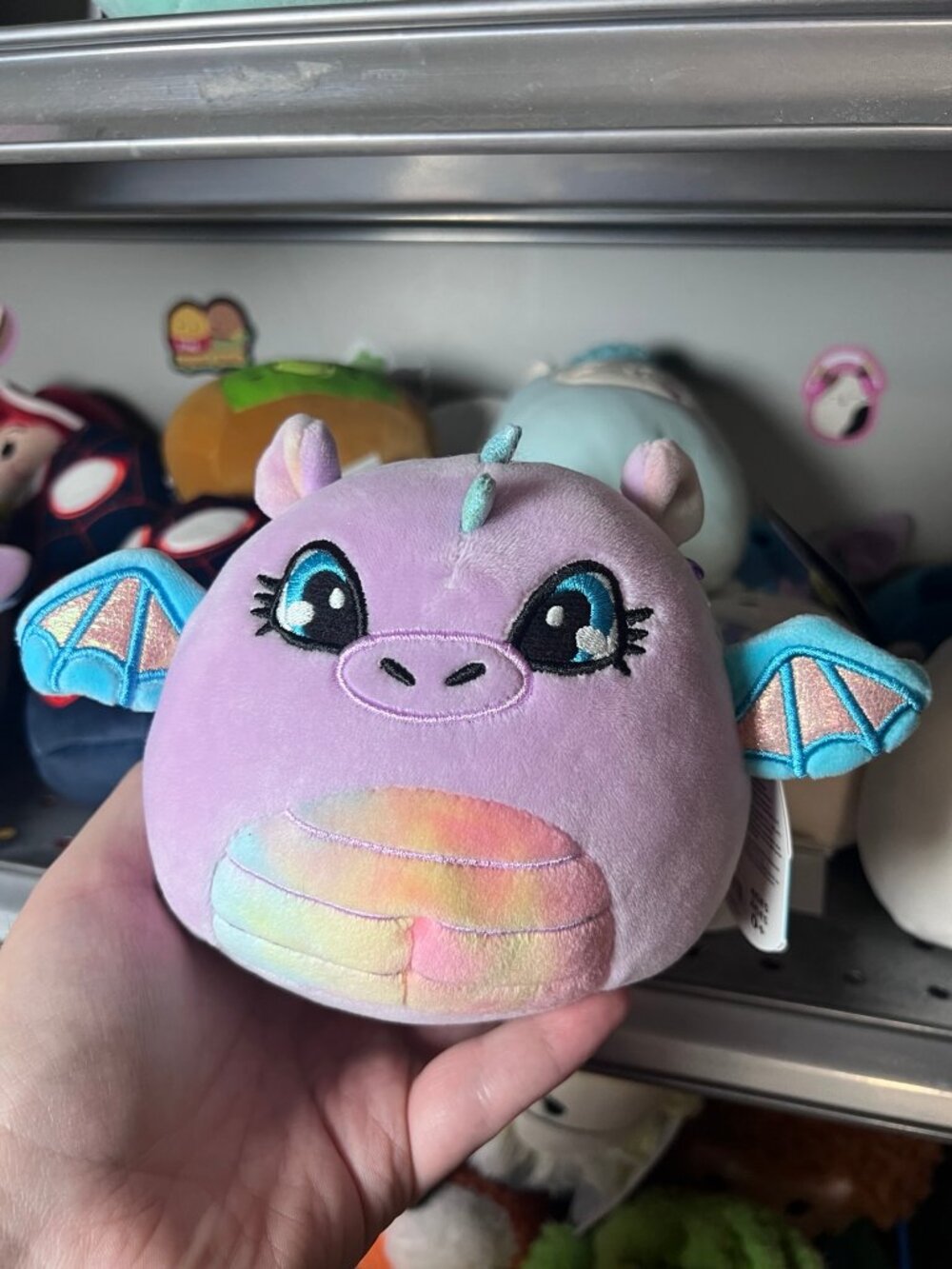 Devra Dragon Squishmallow 5” Claire’s Exclusive NWT
